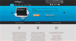 Desktop Screenshot of admagy.com